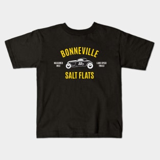 Bonneville Salt Flats Coupe racer Kids T-Shirt